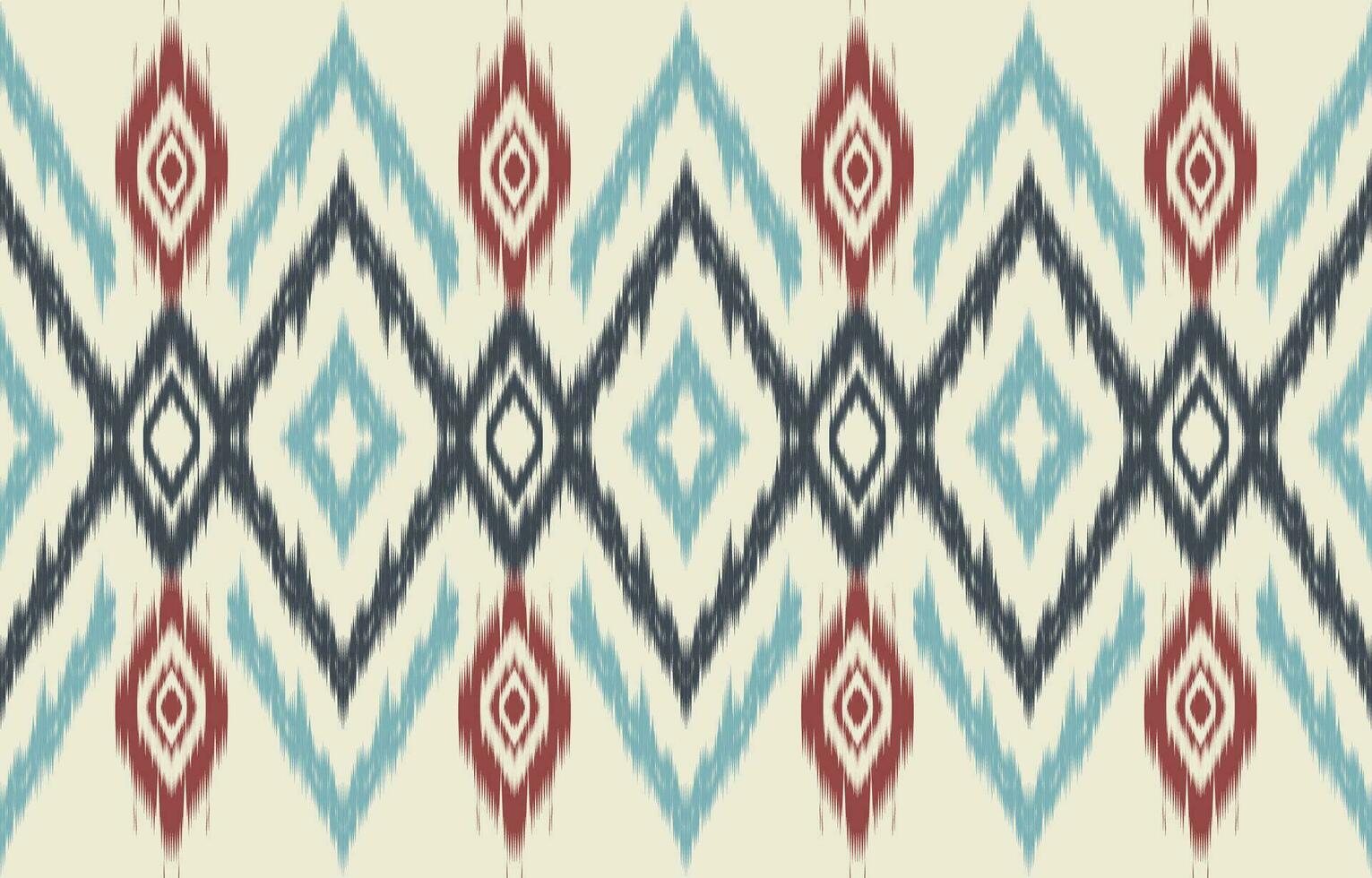 étnico resumen ikat Arte. azteca ornamento impresión. geométrico étnico modelo sin costura color oriental. diseño para antecedentes ,cortina, alfombra, fondo de pantalla, ropa, envase, batik, vector ilustración.