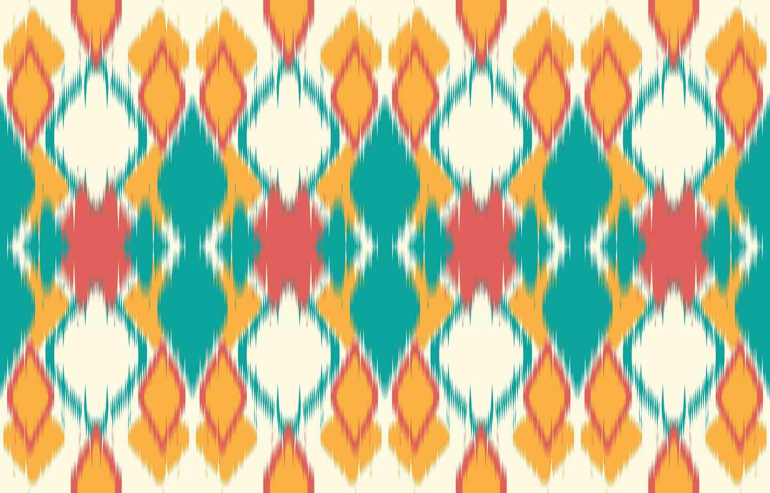 étnico resumen ikat Arte. azteca ornamento impresión. geométrico étnico modelo sin costura color oriental. diseño para antecedentes ,cortina, alfombra, fondo de pantalla, ropa, envase, batik, vector ilustración.