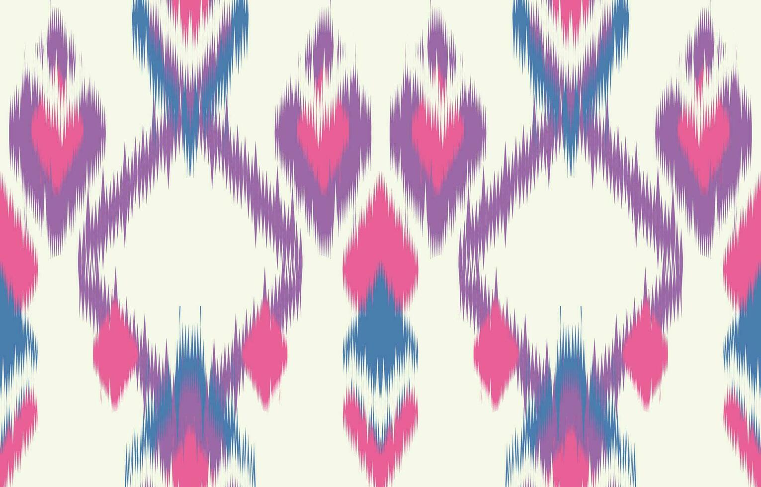 Ethnic abstract ikat art. Aztec ornament print. geometric ethnic pattern seamless  color oriental.  Design for background ,curtain, carpet, wallpaper, clothing, wrapping, Batik, vector illustration.