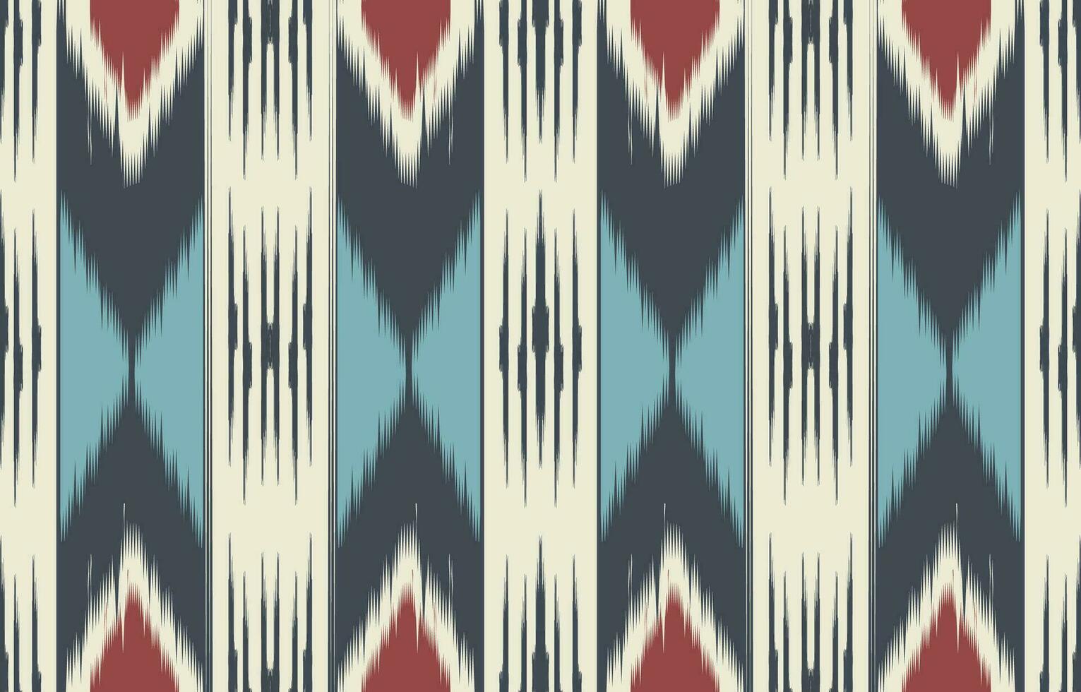 Ethnic abstract ikat art. Aztec ornament print. geometric ethnic pattern seamless  color oriental.  Design for background ,curtain, carpet, wallpaper, clothing, wrapping, Batik, vector illustration.