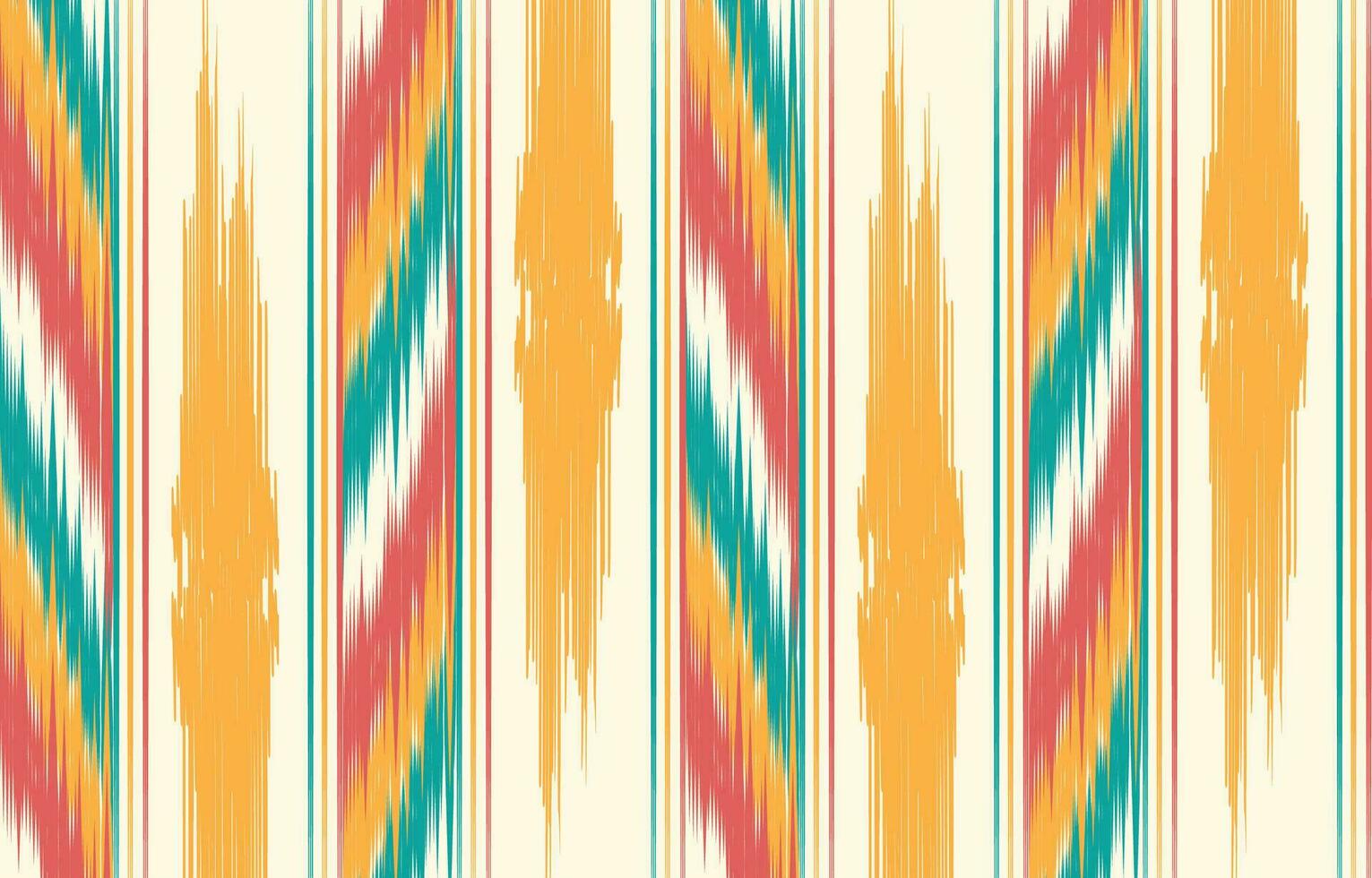 Ethnic abstract ikat art. Aztec ornament print. geometric ethnic pattern seamless  color oriental.  Design for background ,curtain, carpet, wallpaper, clothing, wrapping, Batik, vector illustration.