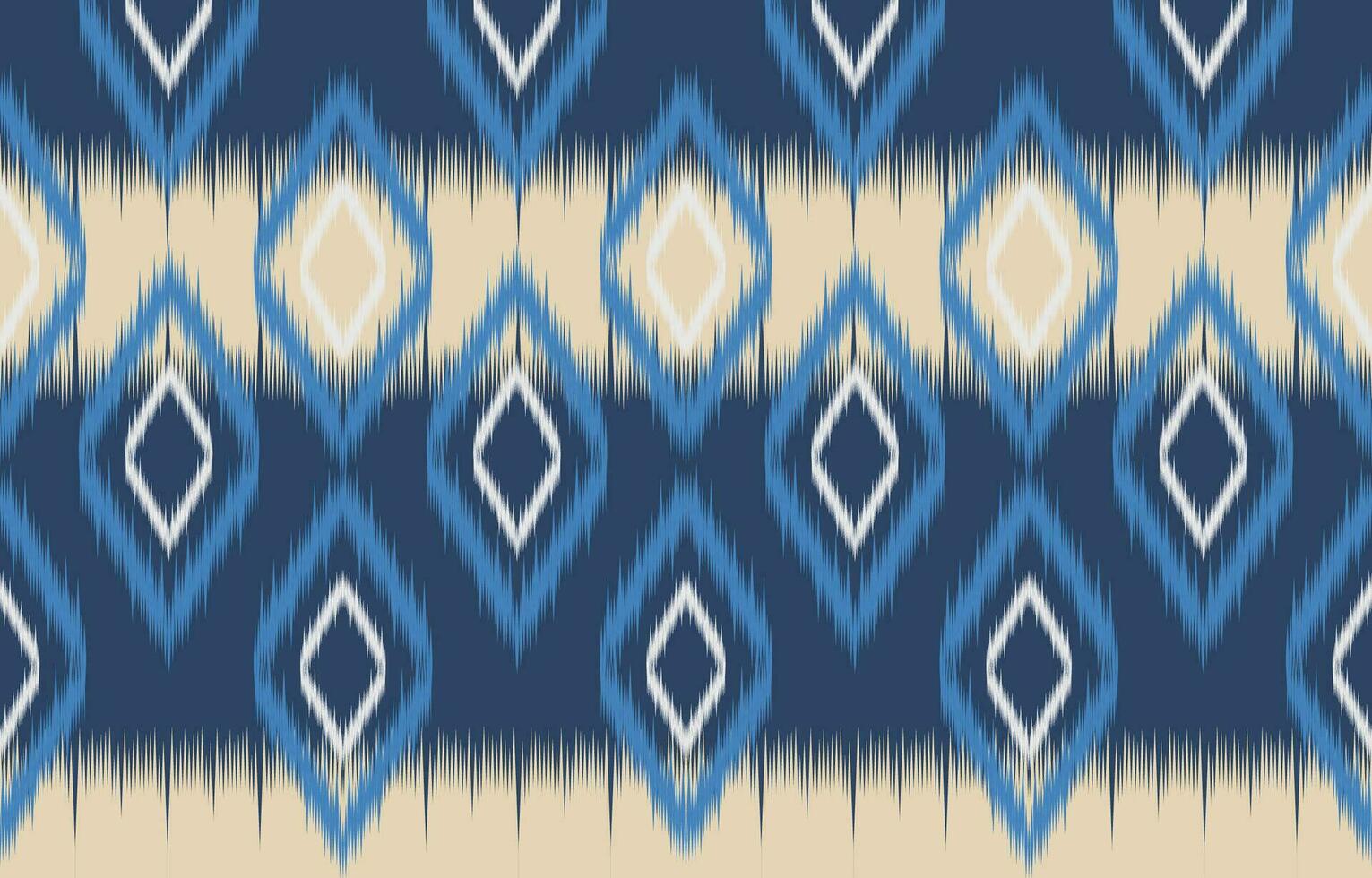 Ethnic abstract ikat art. Aztec ornament print. geometric ethnic pattern seamless  color oriental.  Design for background ,curtain, carpet, wallpaper, clothing, wrapping, Batik, vector illustration.
