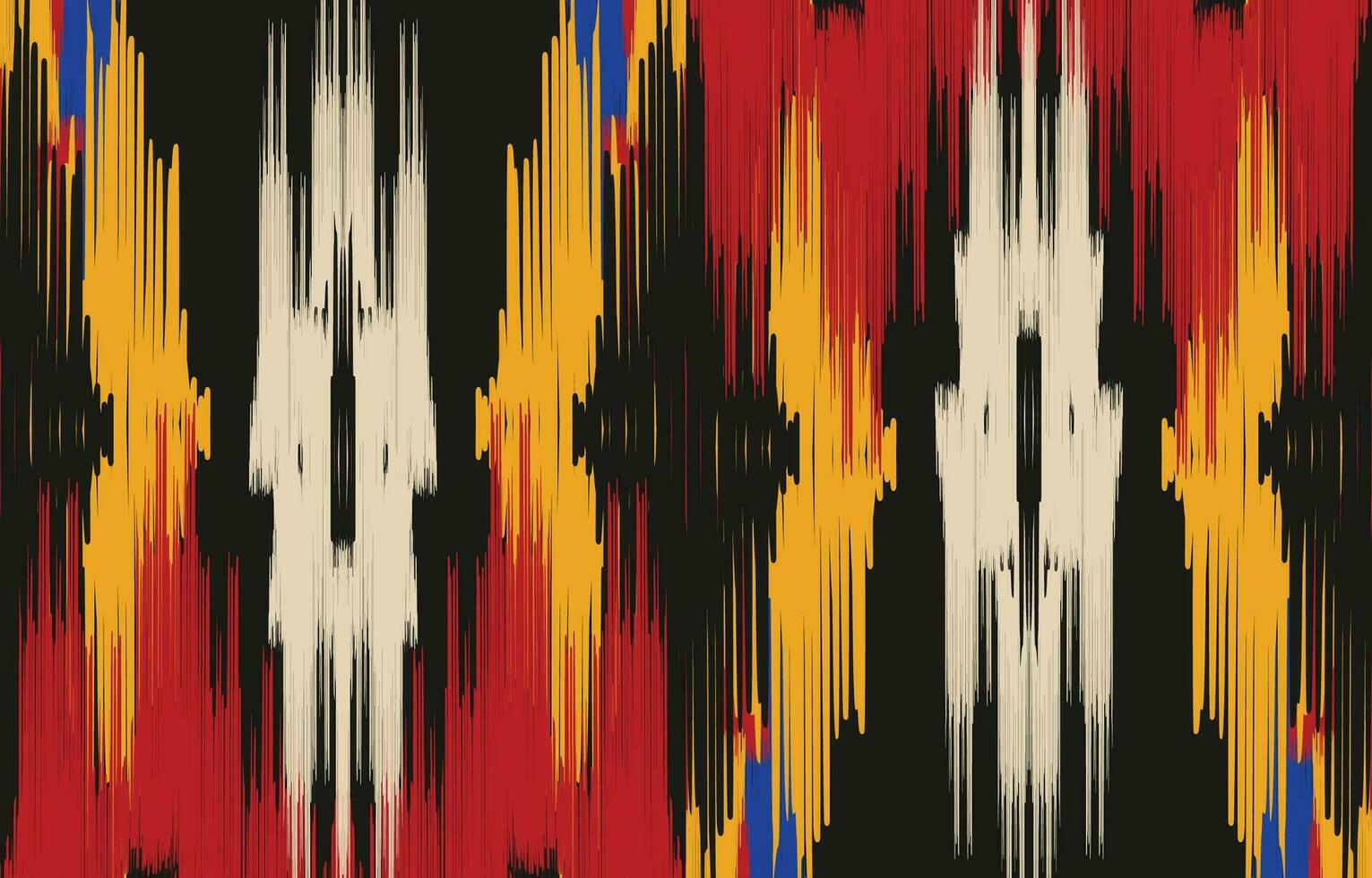 Ethnic abstract ikat art. Aztec ornament print. geometric ethnic pattern seamless  color oriental.  Design for background ,curtain, carpet, wallpaper, clothing, wrapping, Batik, vector illustration.