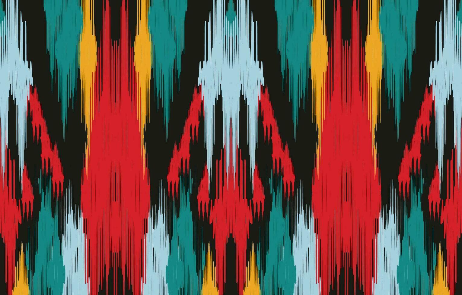 Ethnic abstract ikat art. Aztec ornament print. geometric ethnic pattern seamless  color oriental.  Design for background ,curtain, carpet, wallpaper, clothing, wrapping, Batik, vector illustration.