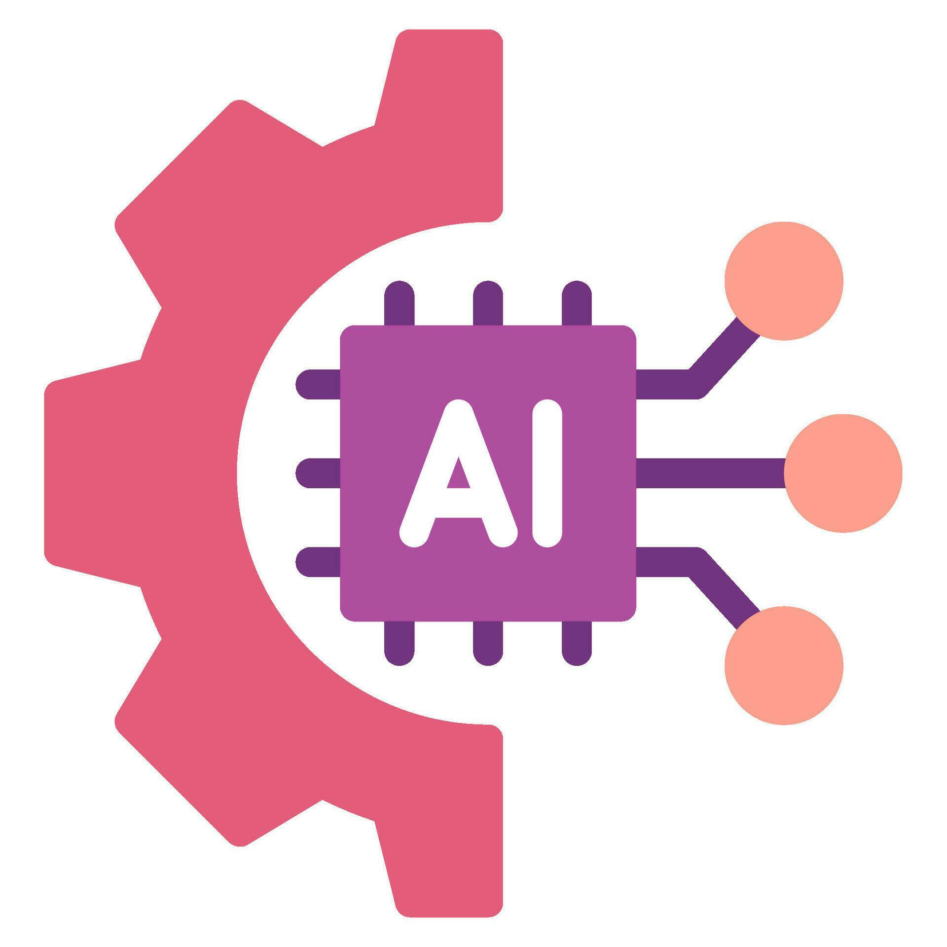 AI and Automation icon 29272331 Vector Art at Vecteezy