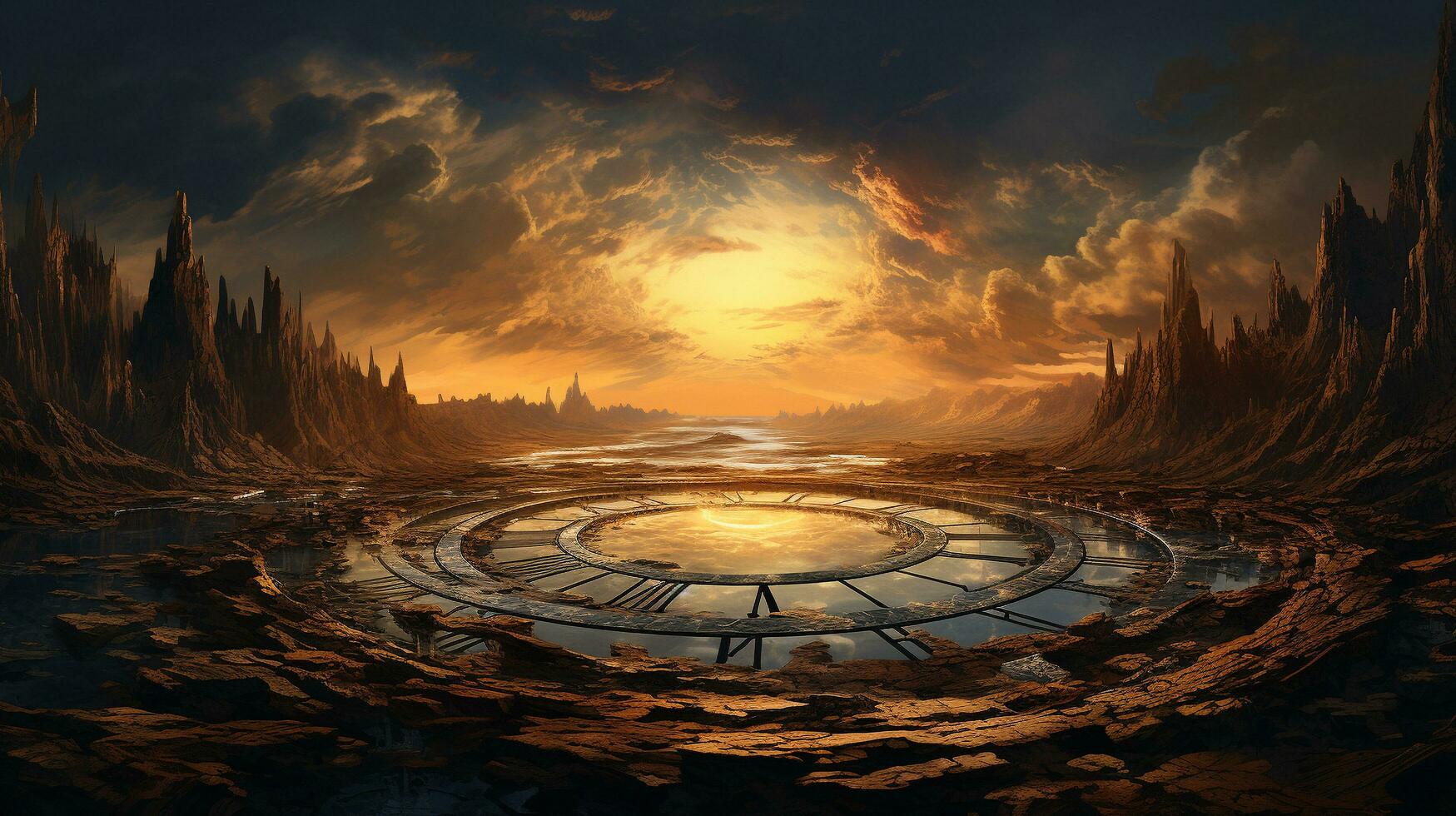 Chrono-Expanse Shifting Temporal Perspectives photo