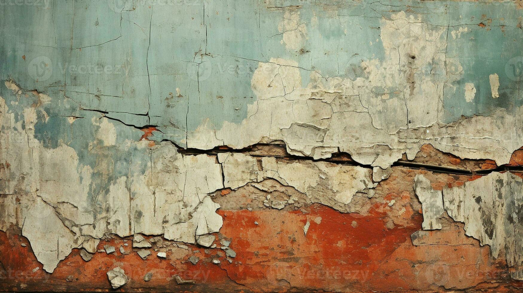 Generative AI, Decay Chronicles Tracing Time Through Crumbling Walls photo
