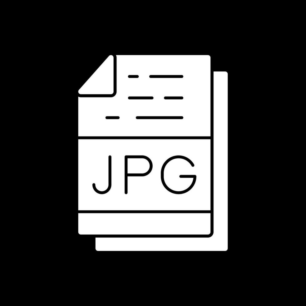 Jpg File Format Vector Icon Design