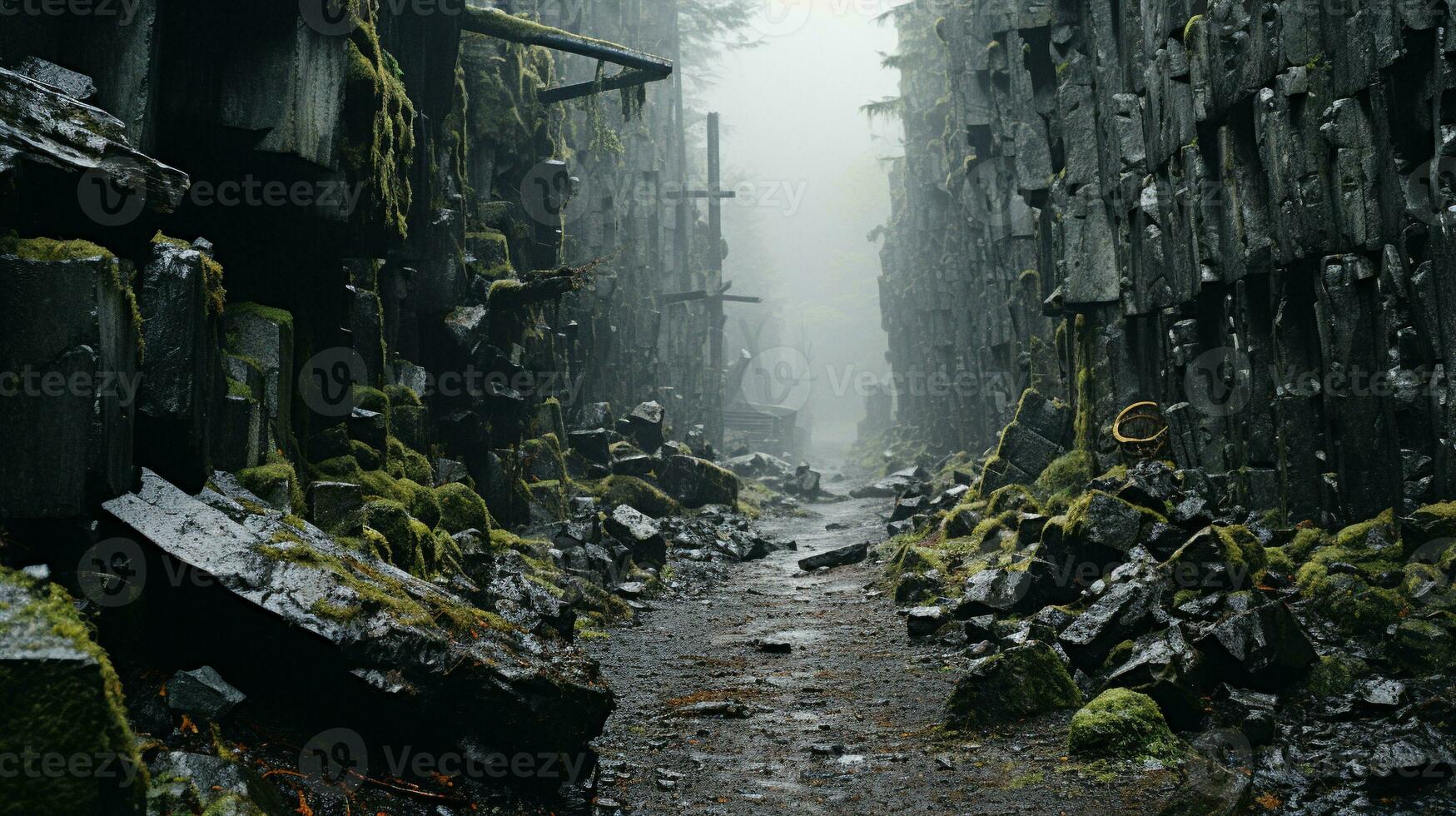 Generative AI, Canyon Whispers A Journey into Enigmatic Depths photo