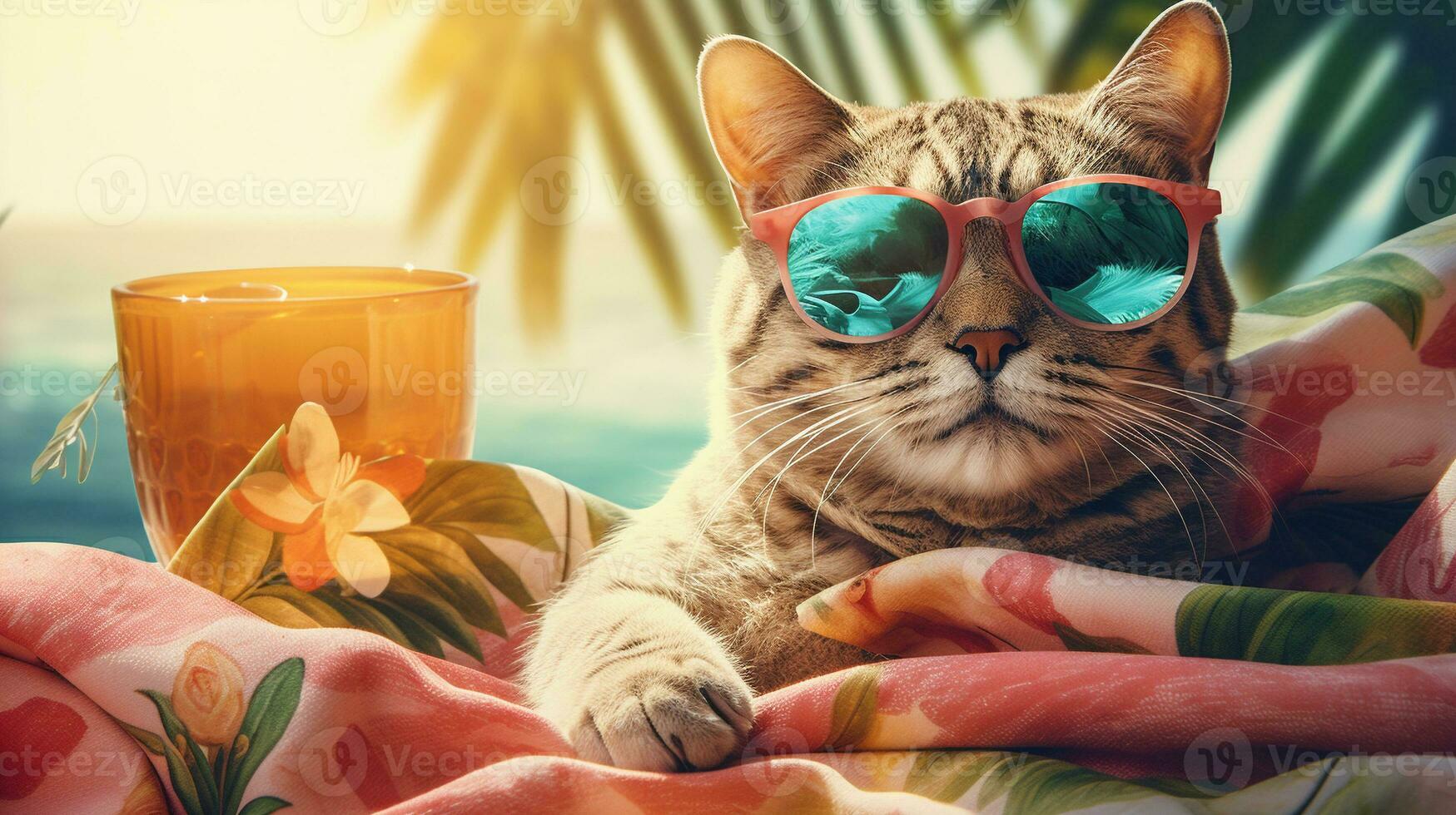 Purrfect Paradise Feline Chill-Out photo