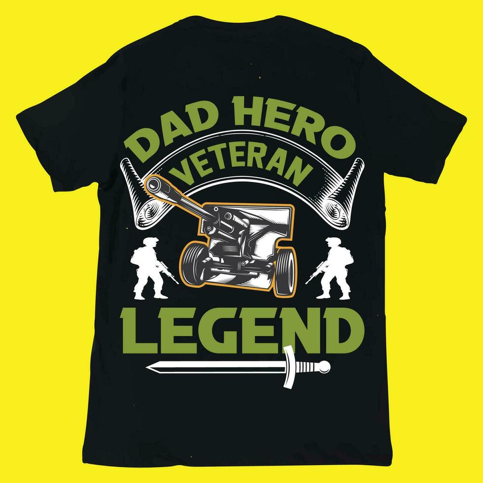 Veterans day awesome t-shirt design for print vector