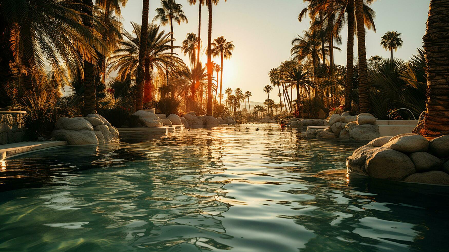Discovering the Enchanting Desert Oasis A Journey photo