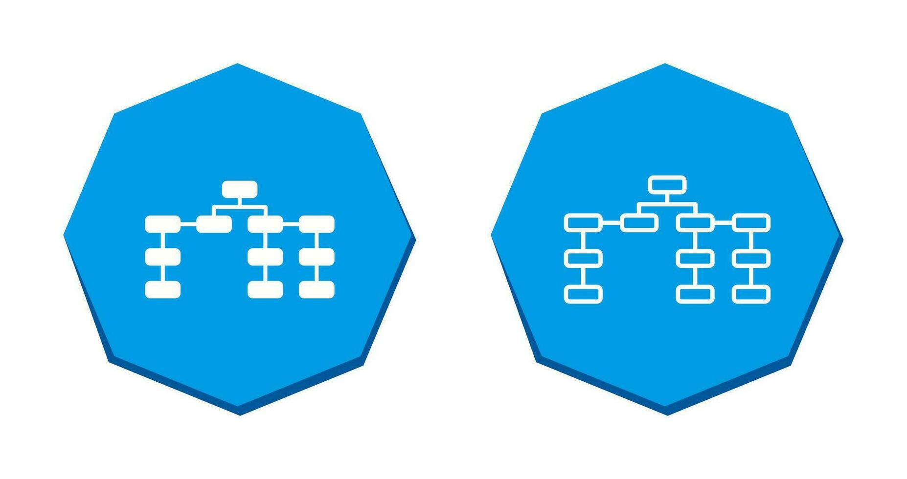 Unique Seo Structure Vector Icon