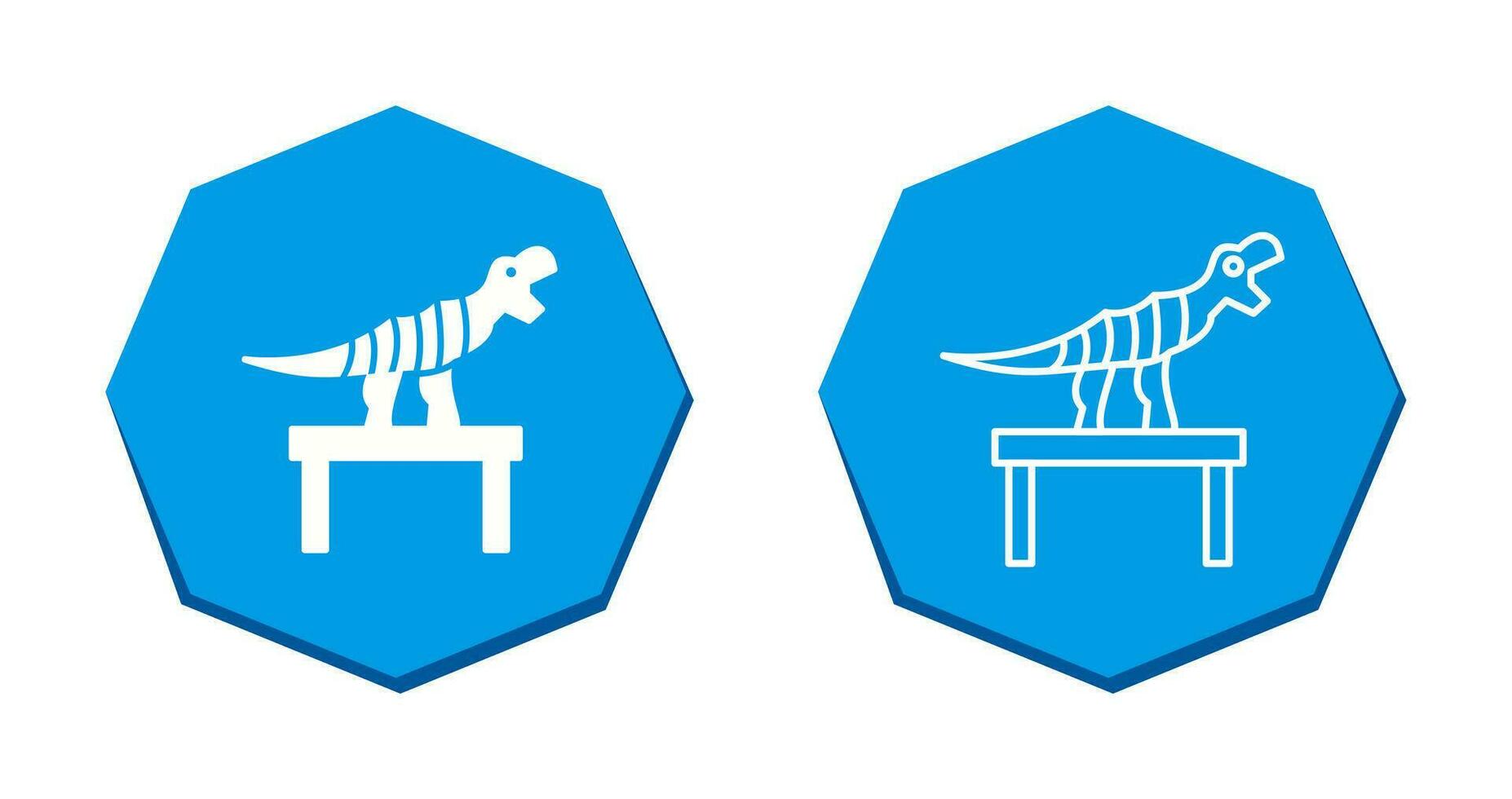 Bones Exhibit Vector Icon