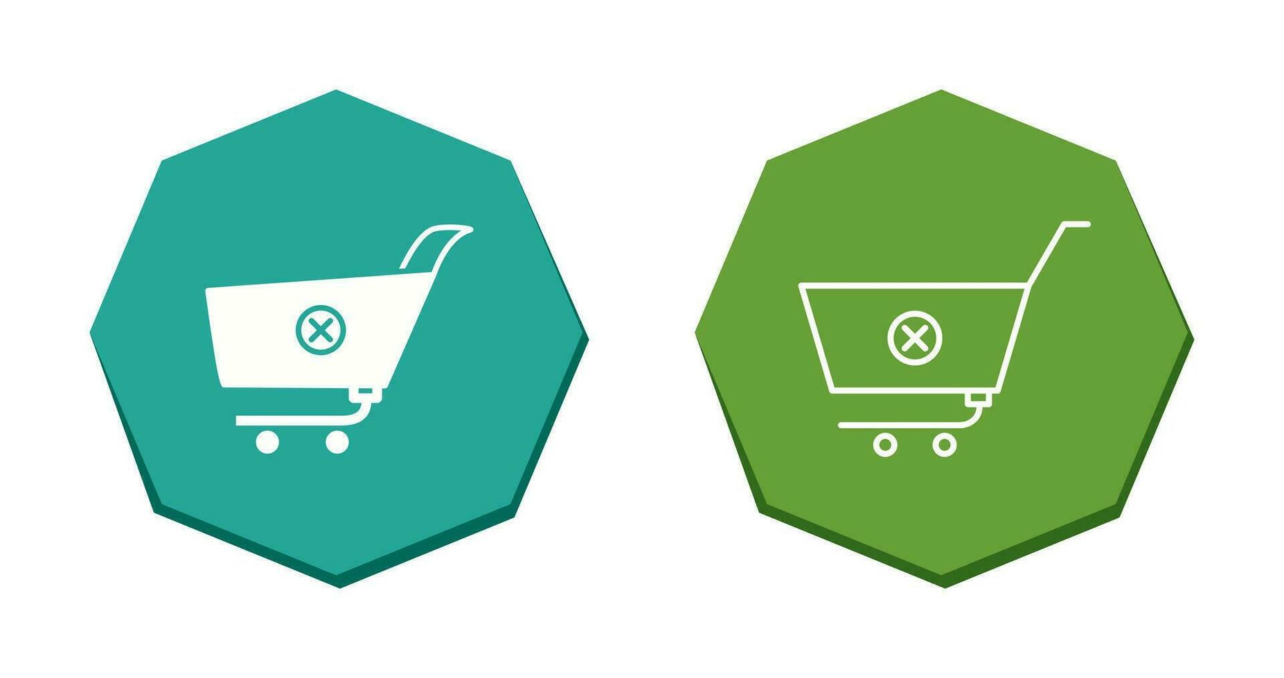 Unique Cancel Order Vector Icon