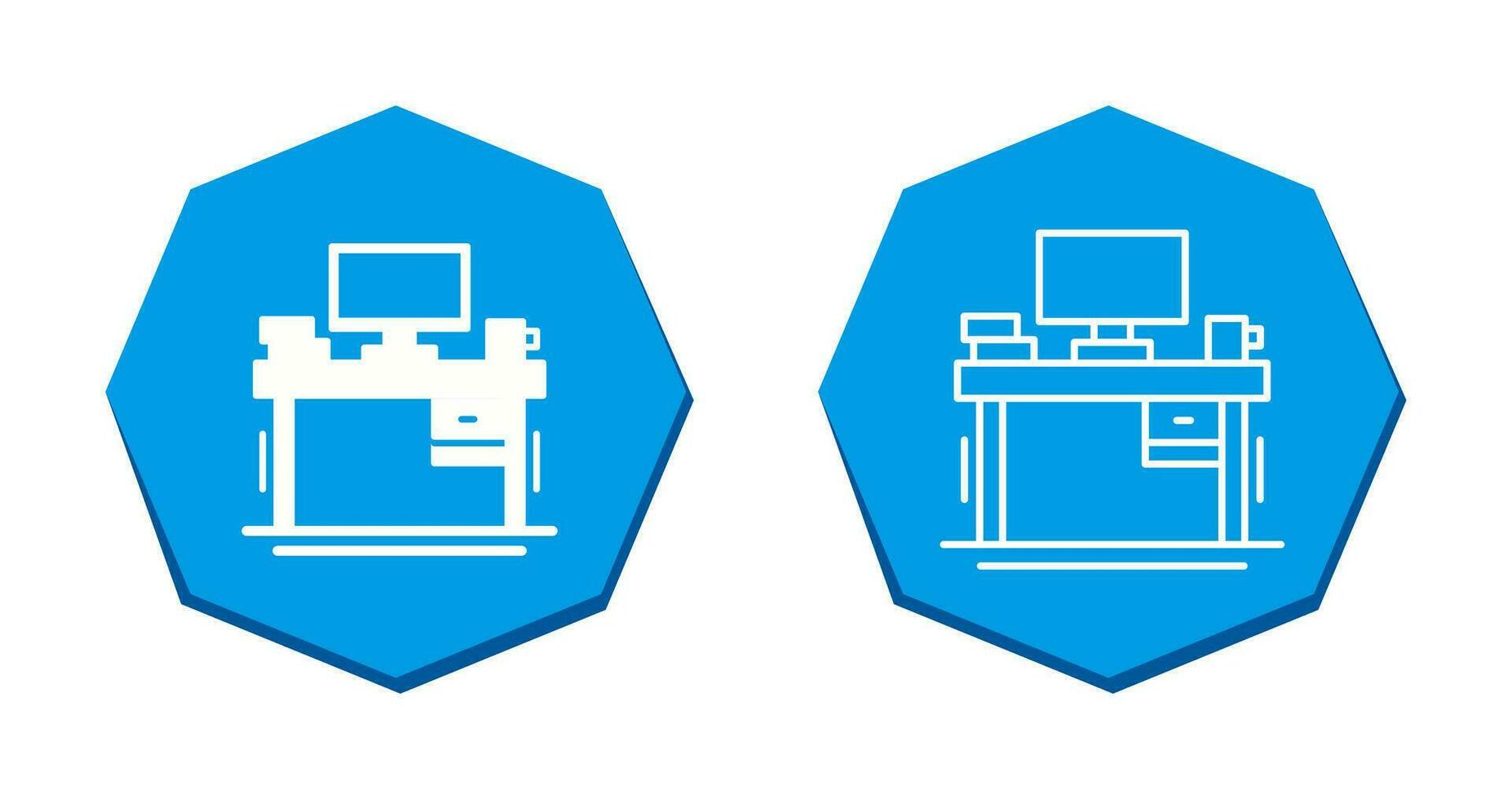 Desk Vector Icon