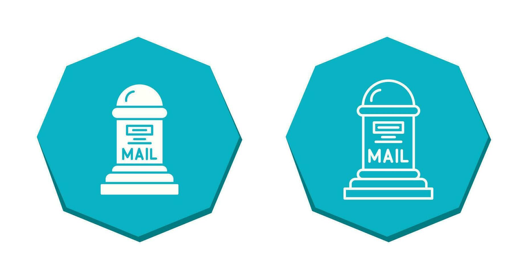 Mail Box Vector Icon