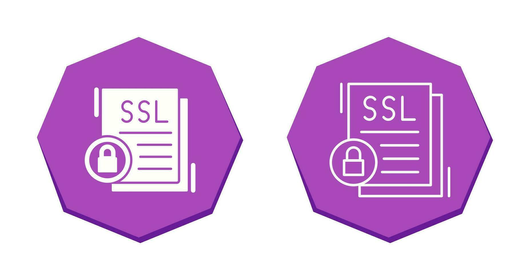 icono de vector de ssl