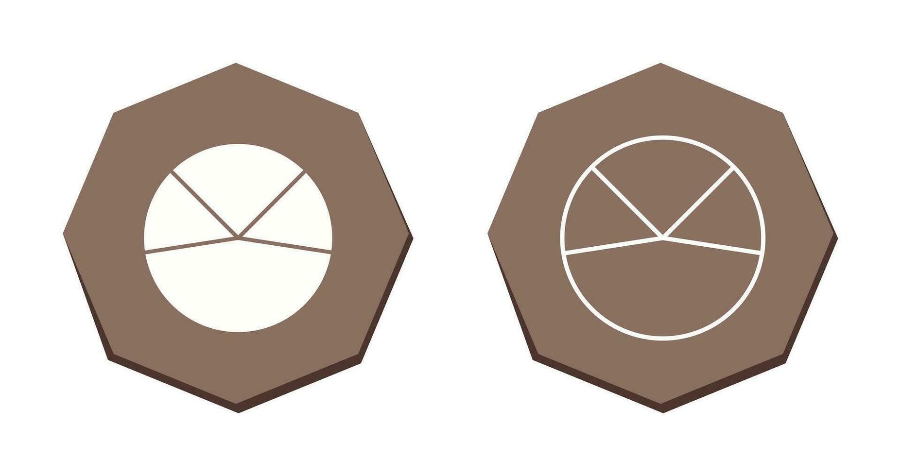 Pie Chart Analysis Vector Icon