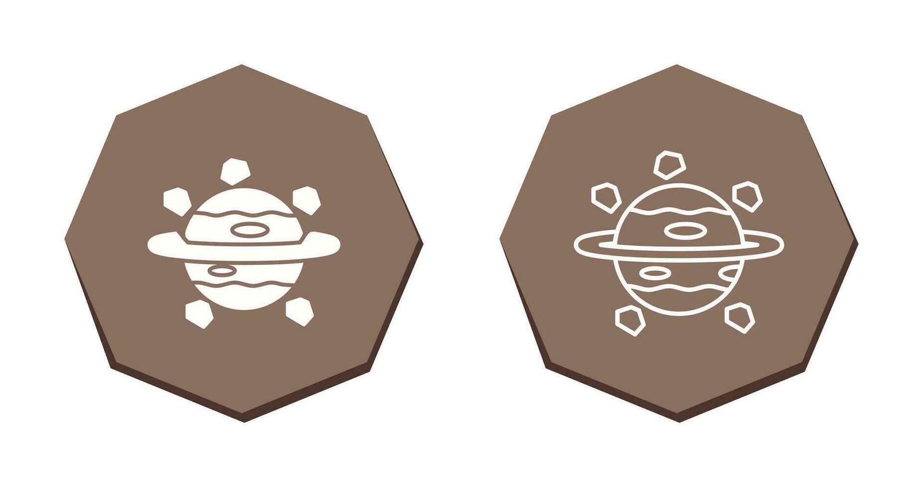 Saturn Vector Icon