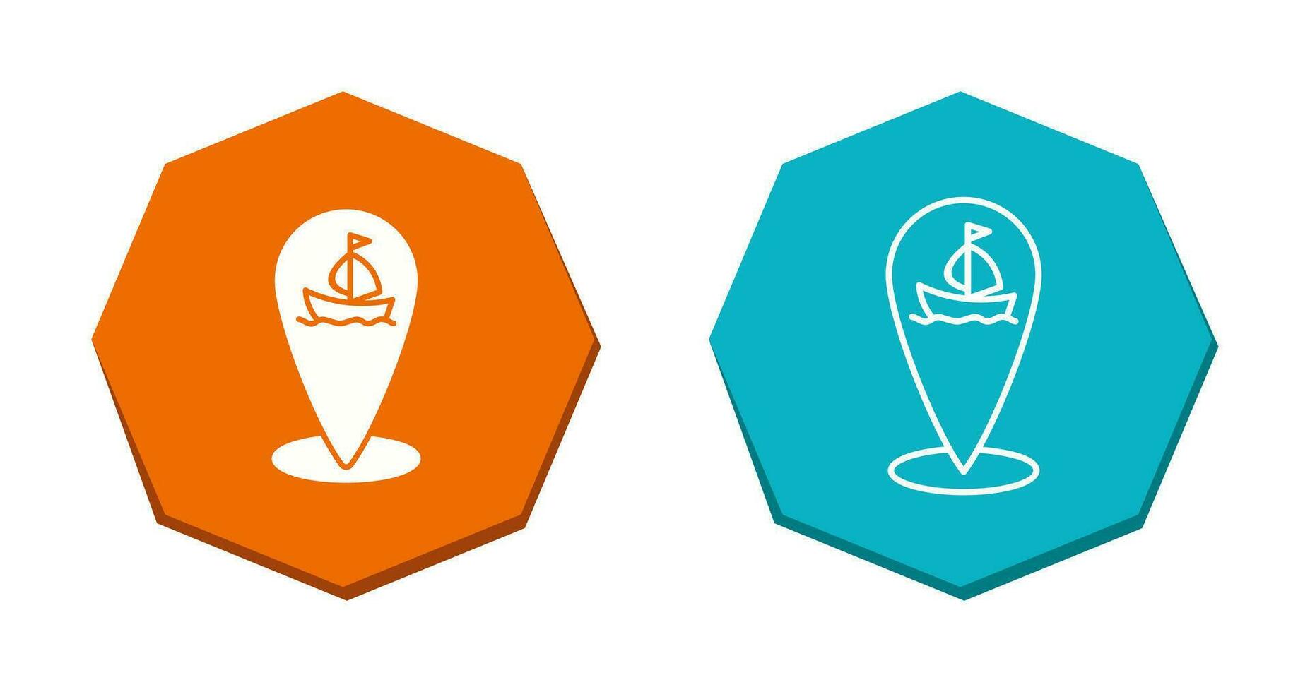 Shipping Location Vector Icon