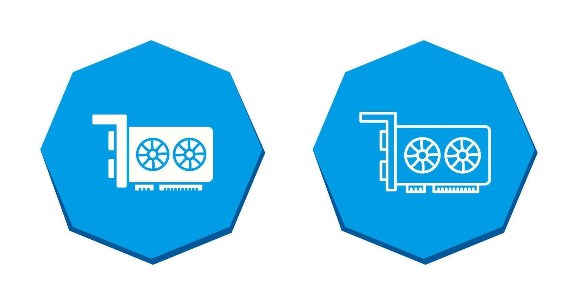 Graphic Card Vector Icon