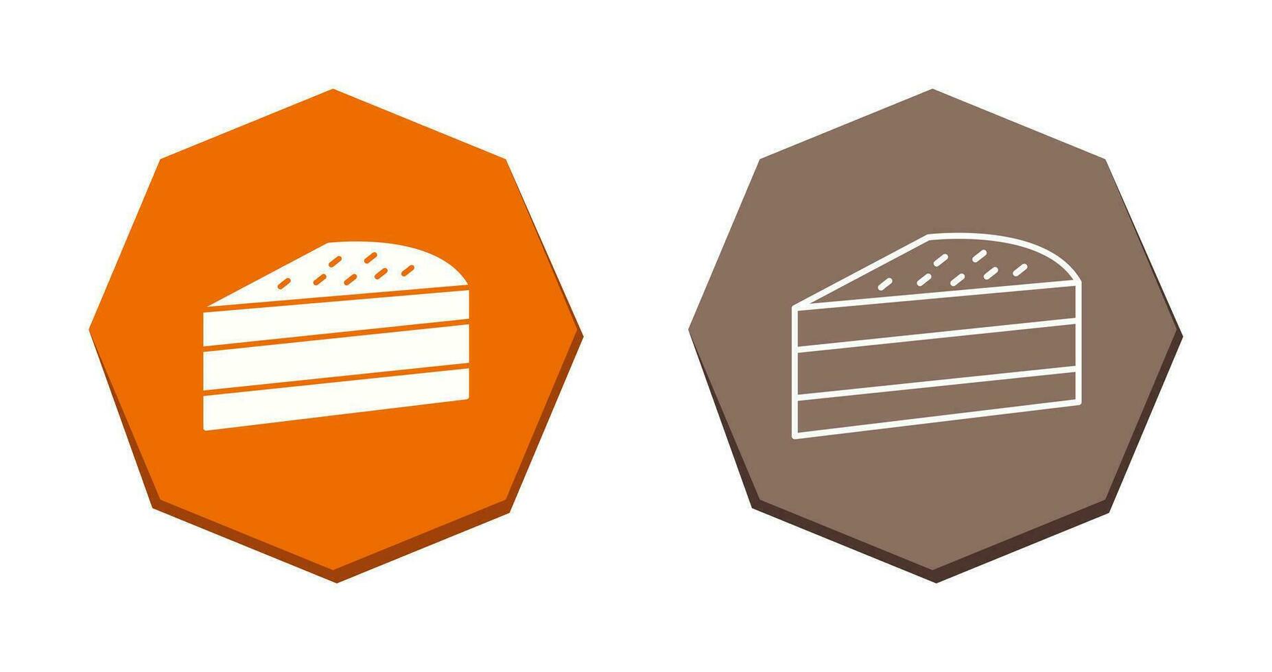 Cake Slice Vector Icon