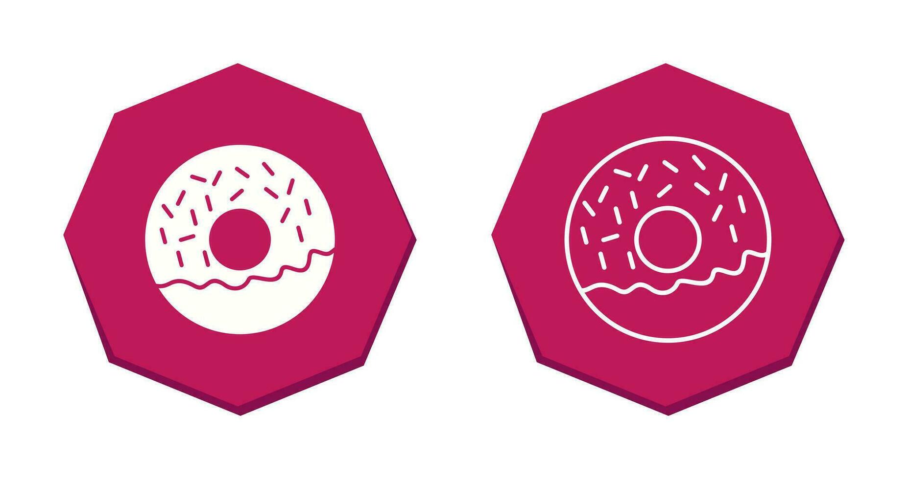 Doughnut Vector Icon