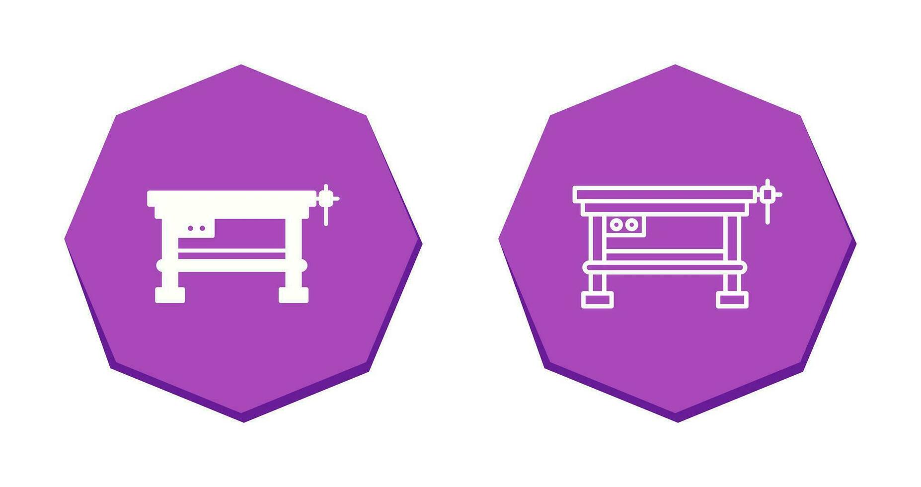 Work Bench Vector Icon