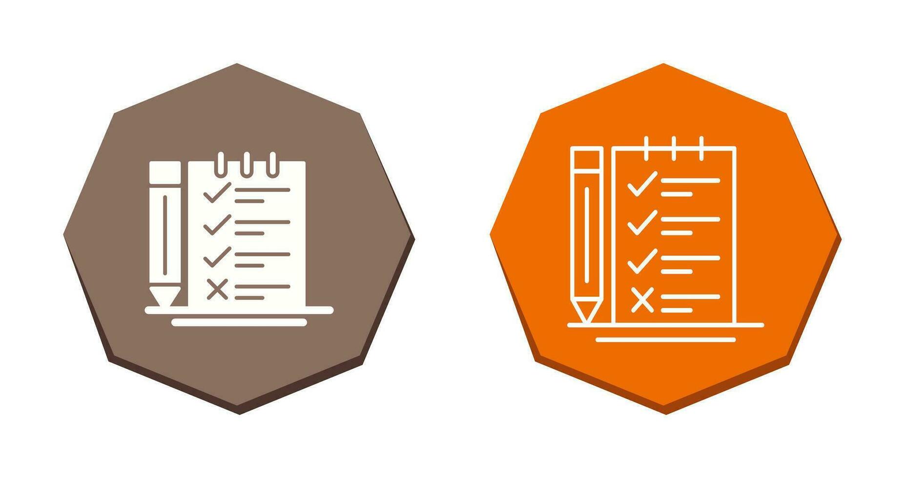 Survey Checklist Vector Icon