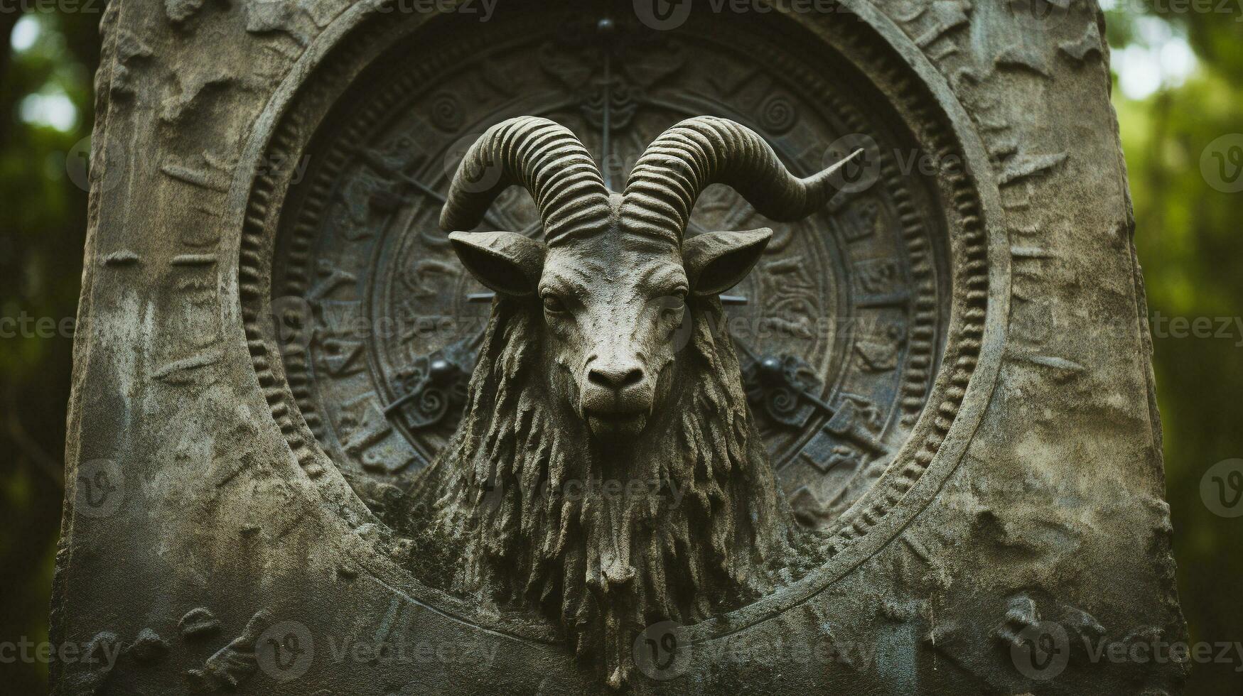 Generative AI, Infernal Enigmas Unveiling Satanic Symbols photo