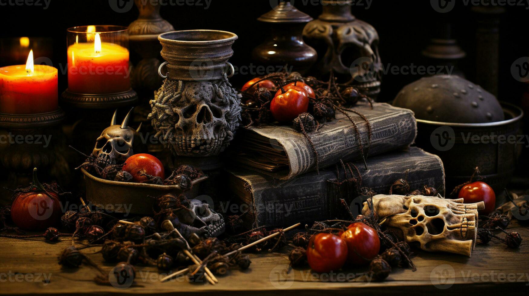 Generative AI, Whispers of Darkness Unveiling Devilish Artifacts photo