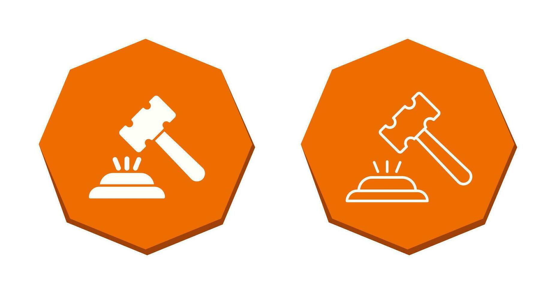 Gavel Vector Icon