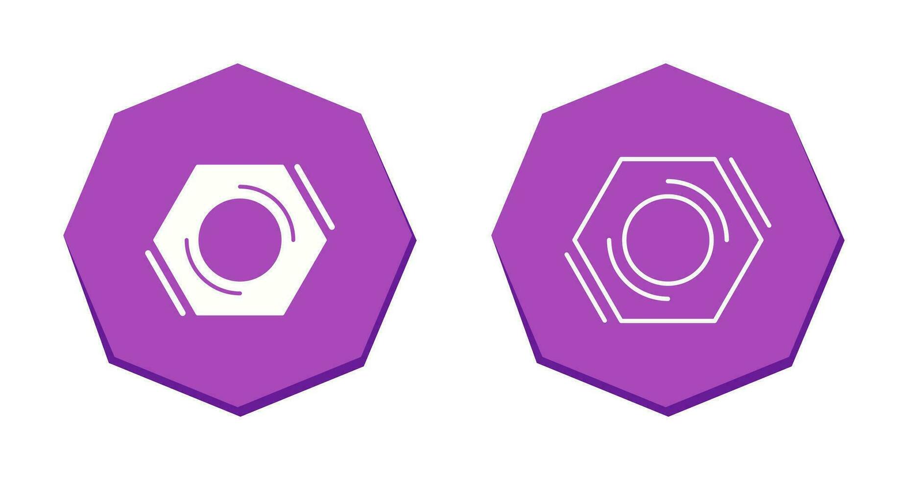 Nut Vector Icon