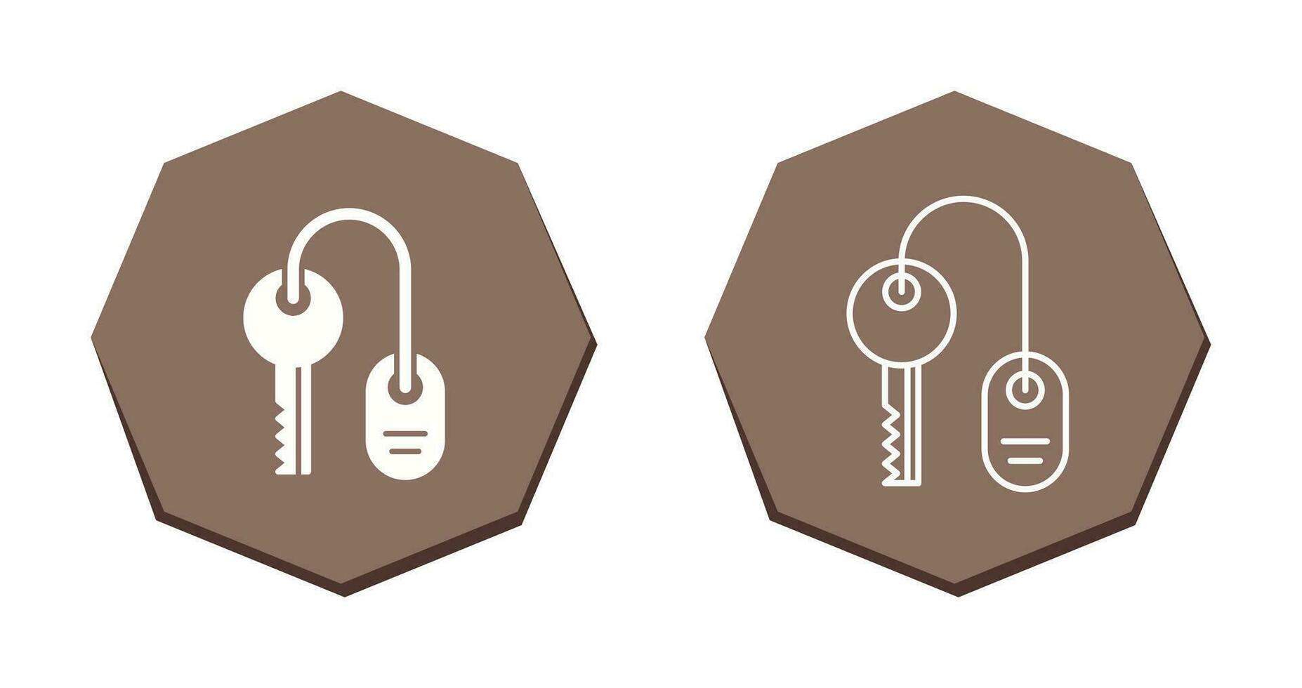 Room key Vector Icon