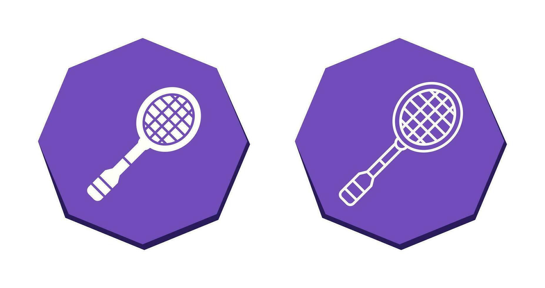 Racket Vector Icon