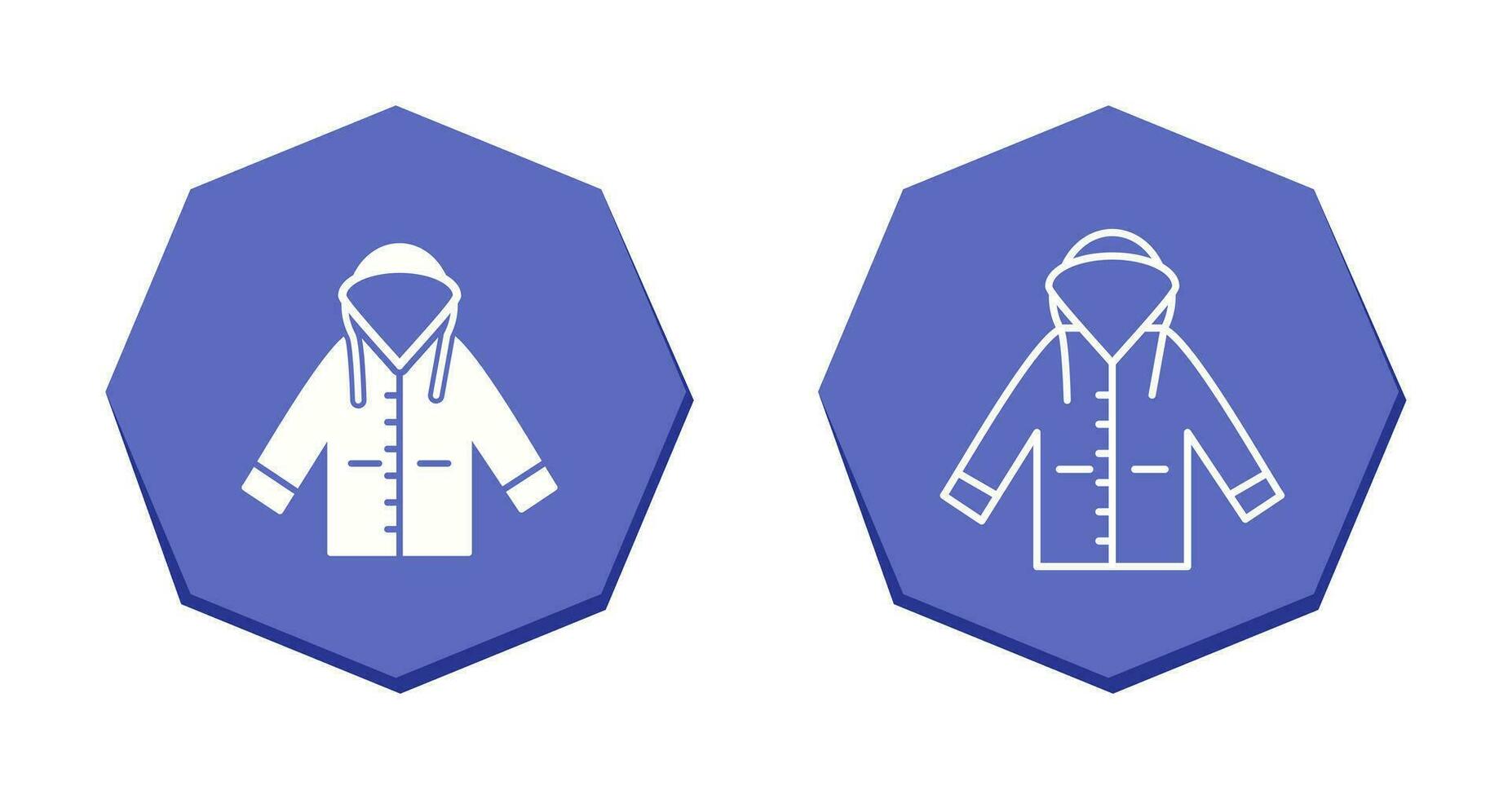 Raincoat Vector Icon