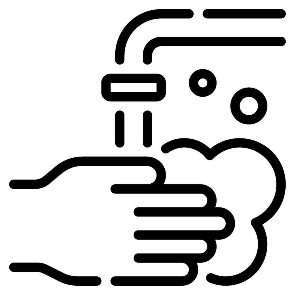 Hand Washing icon vector
