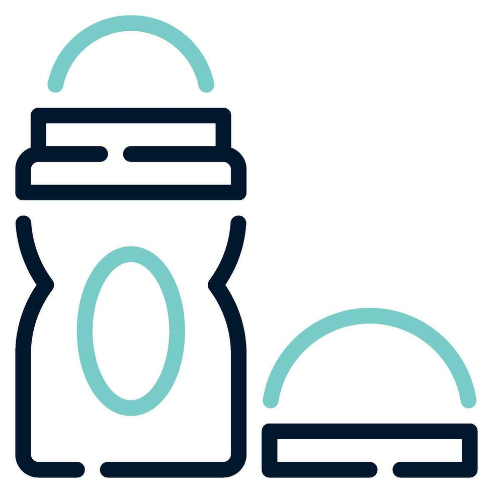 Deodorant Application icon vector