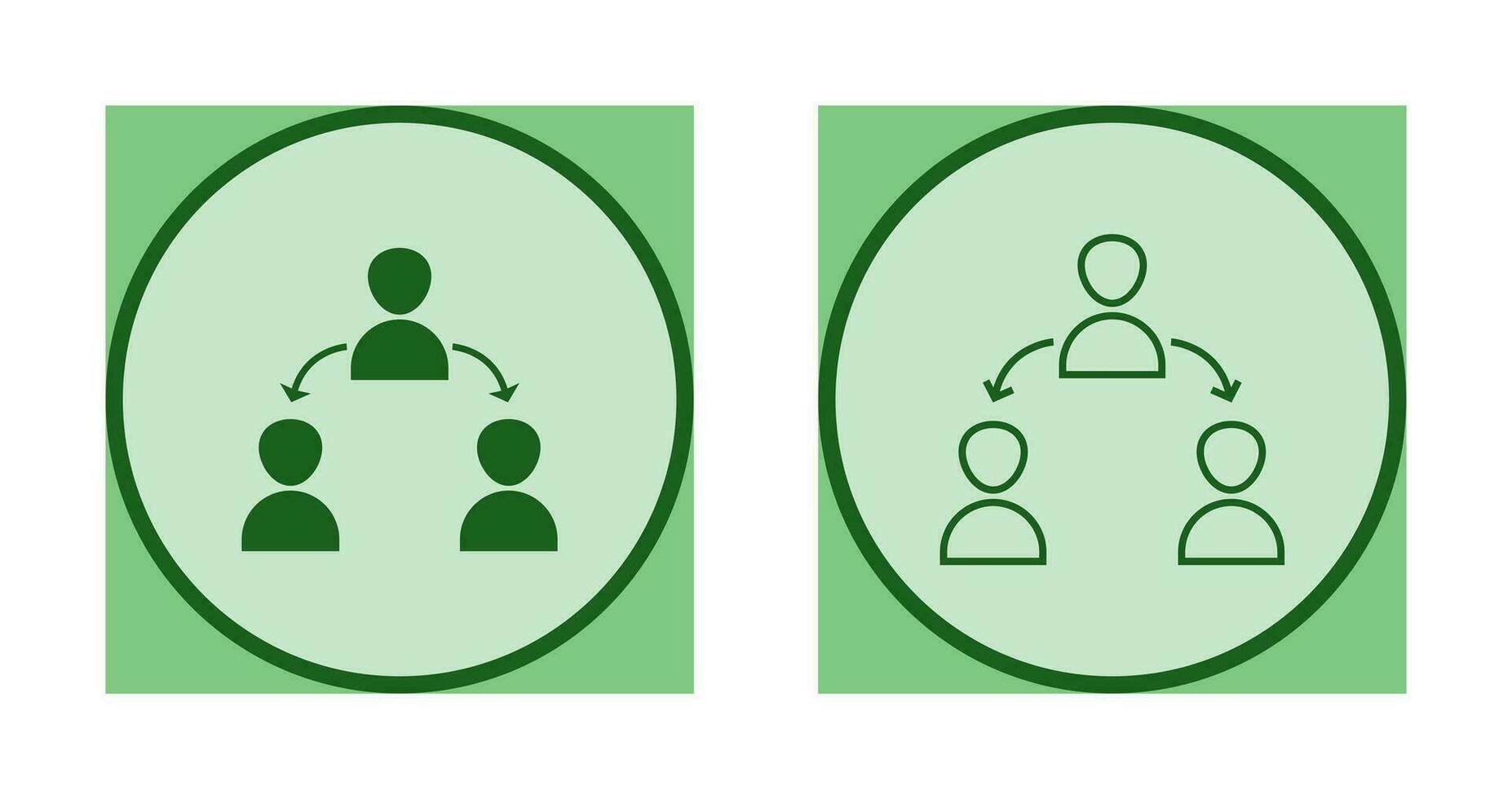 Unique Connected Users Vector Icon