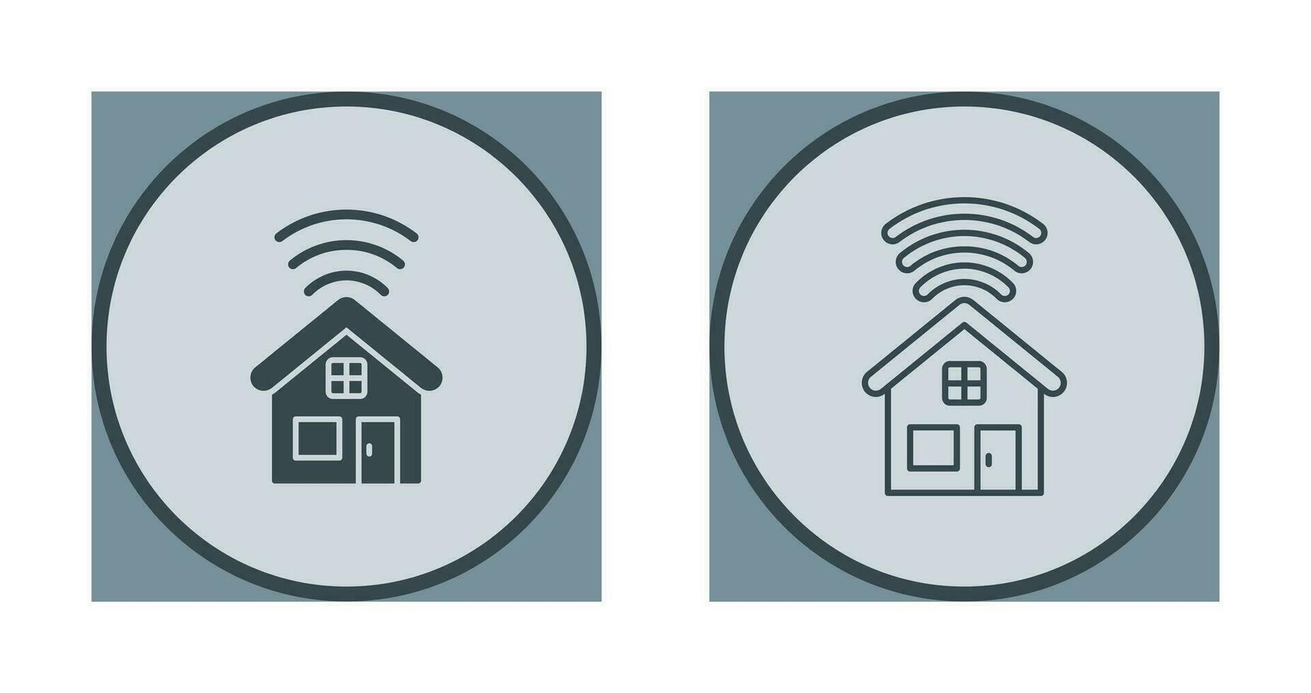 Smart House Vector Icon