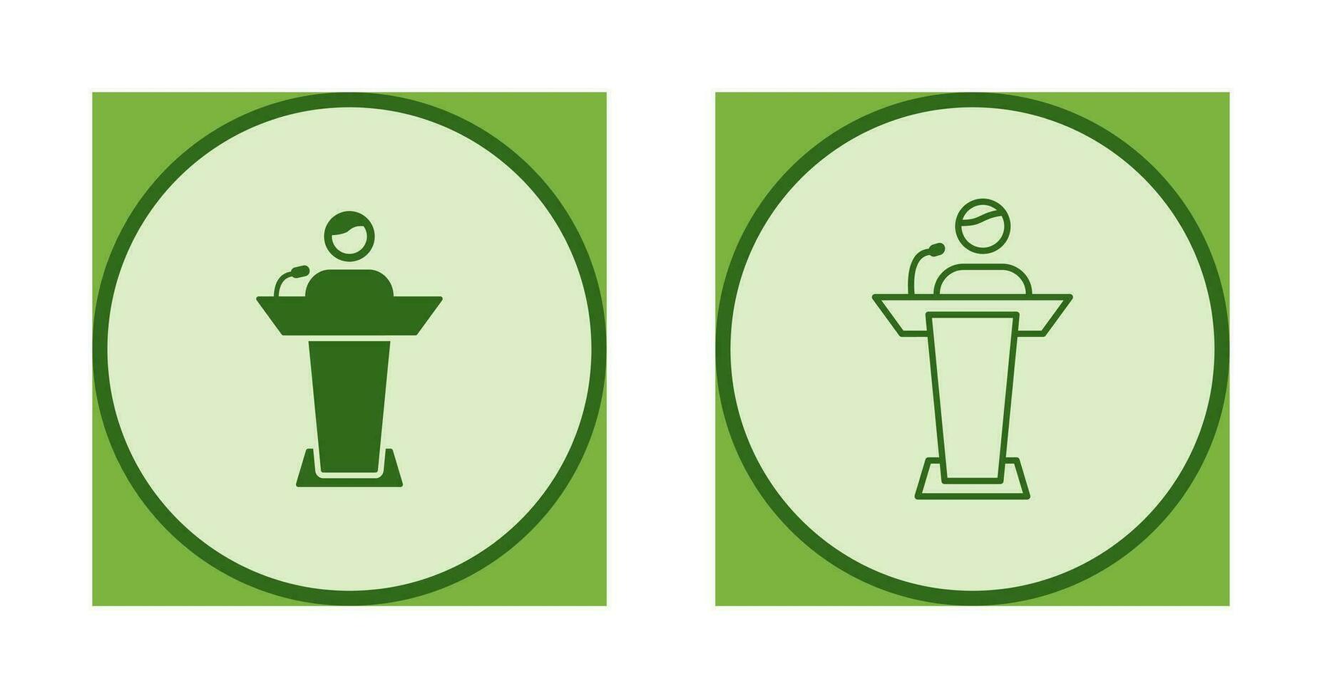 Elected Candidate Vector Icon