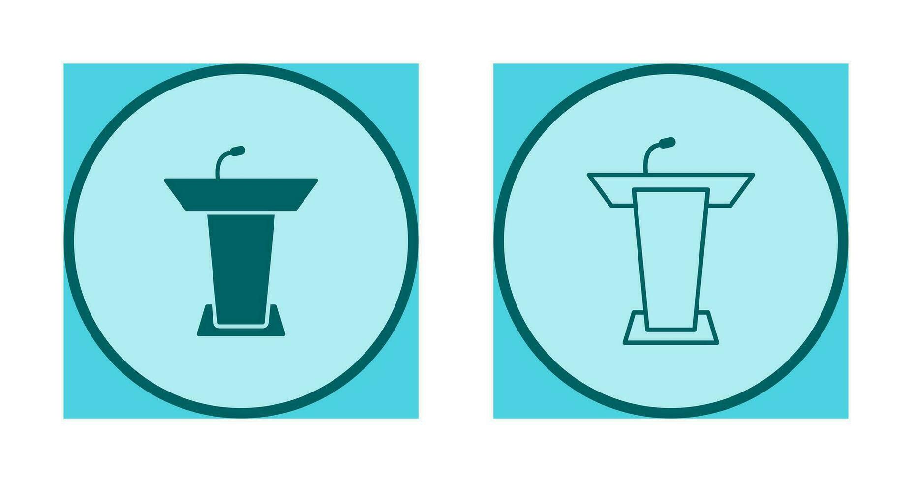 Podium Vector Icon
