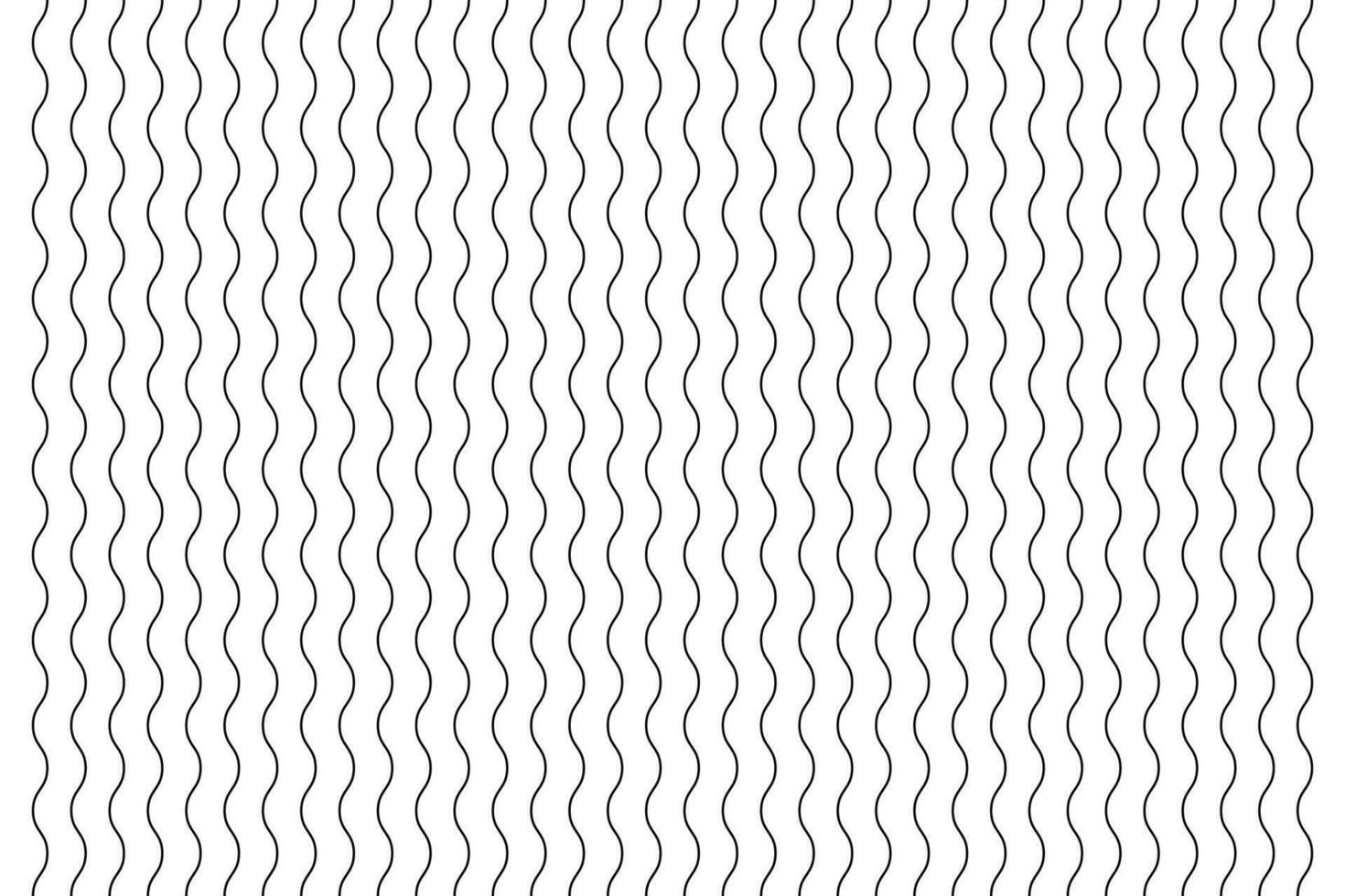 Vertical thin wavy lines seamless pattern. Repeatable wavy zigzag lines vector pattern.