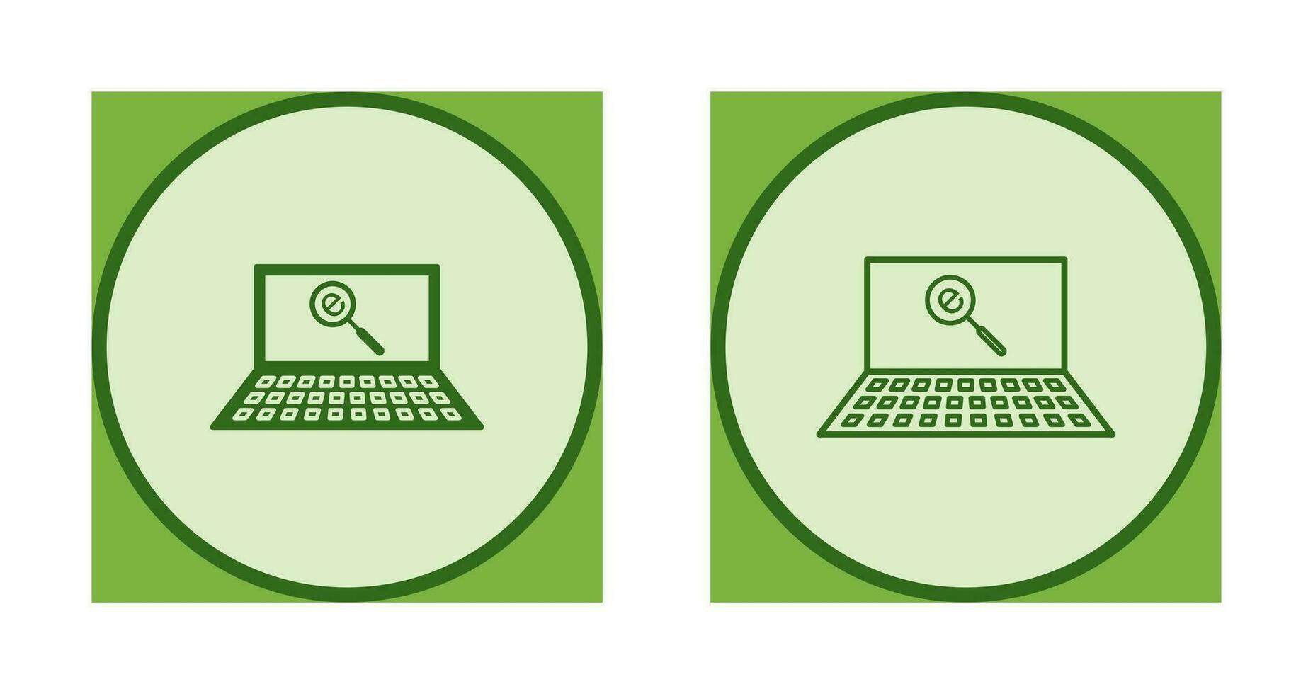 Unique Find on Internet Vector Icon