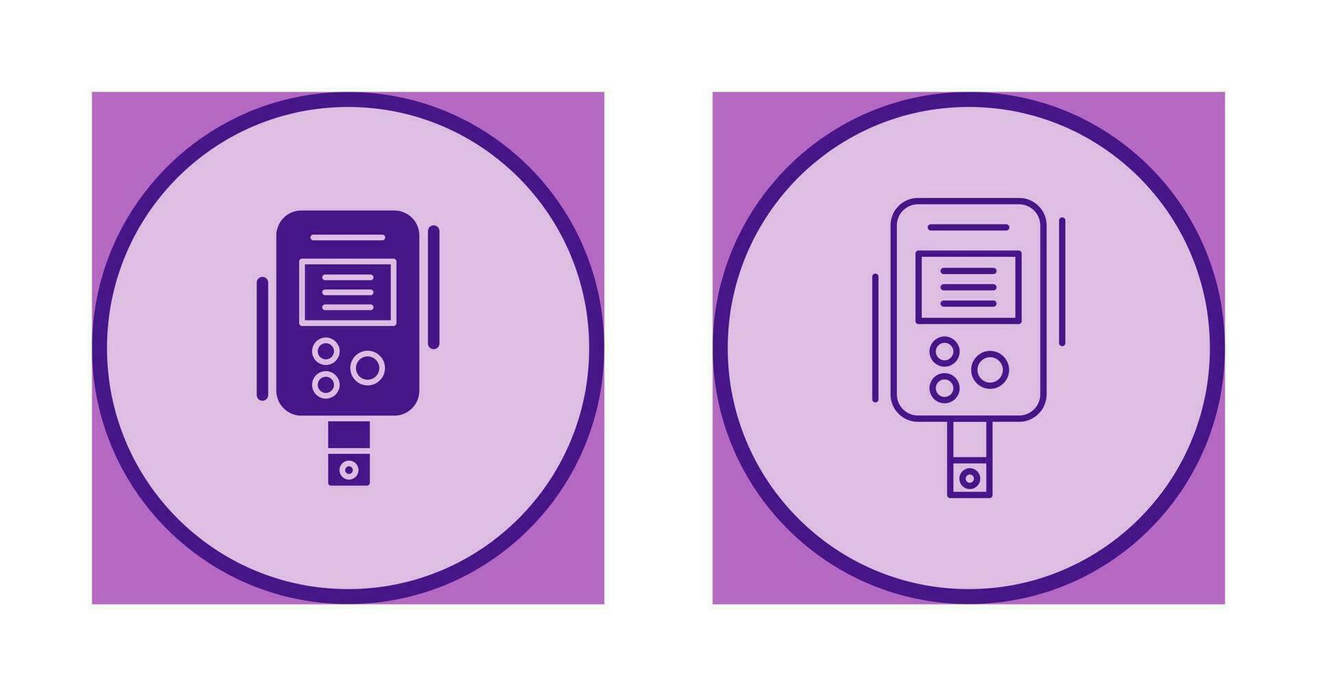 Diabetes Test Vector Icon