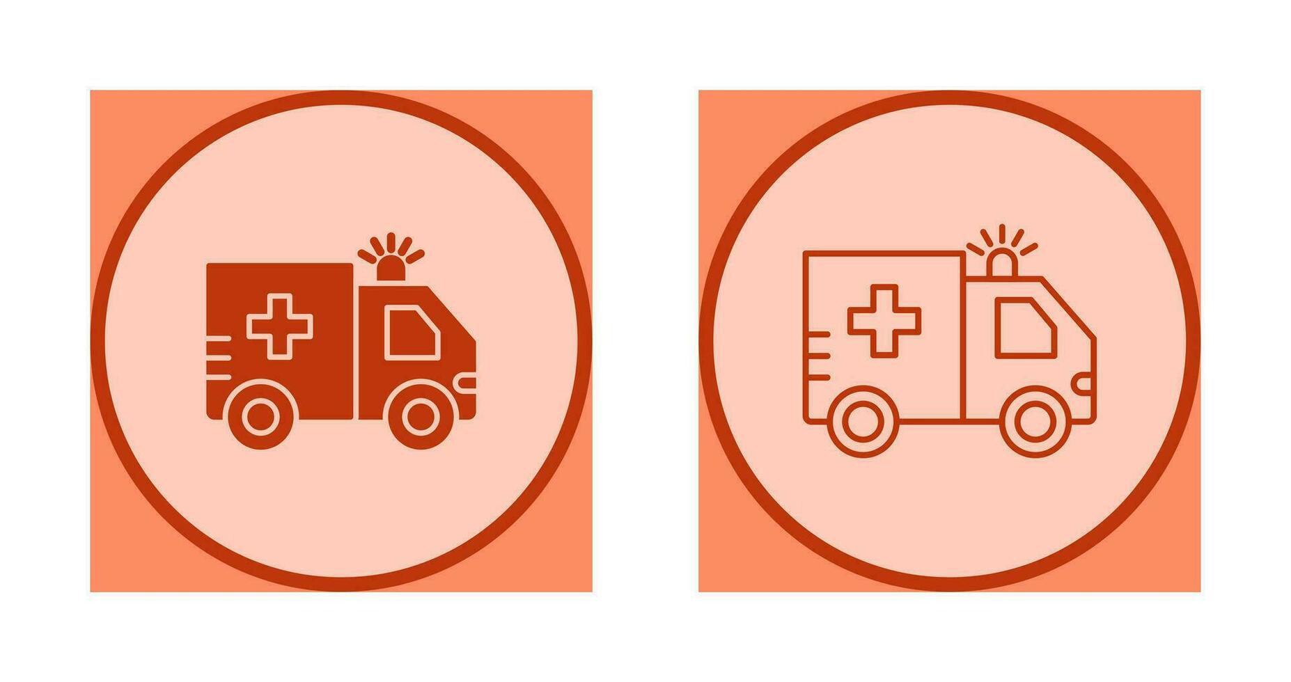 Ambulance Vector Icon