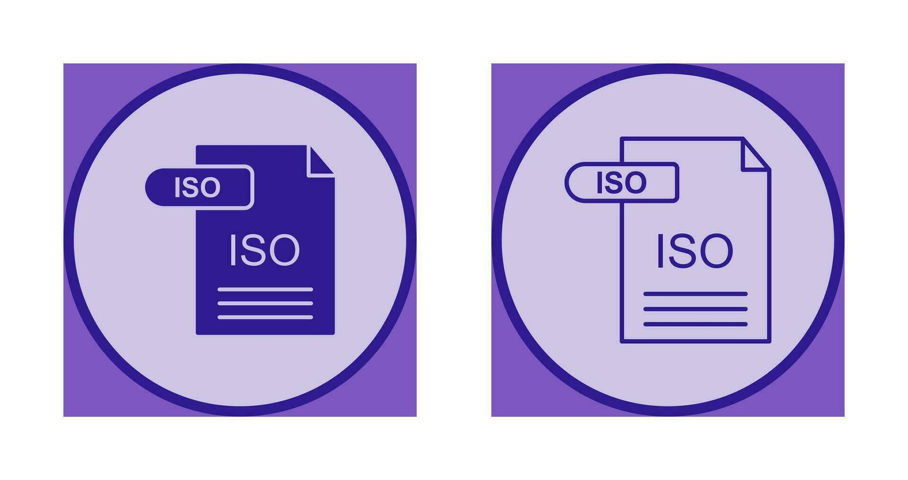 ISO Vector Icon