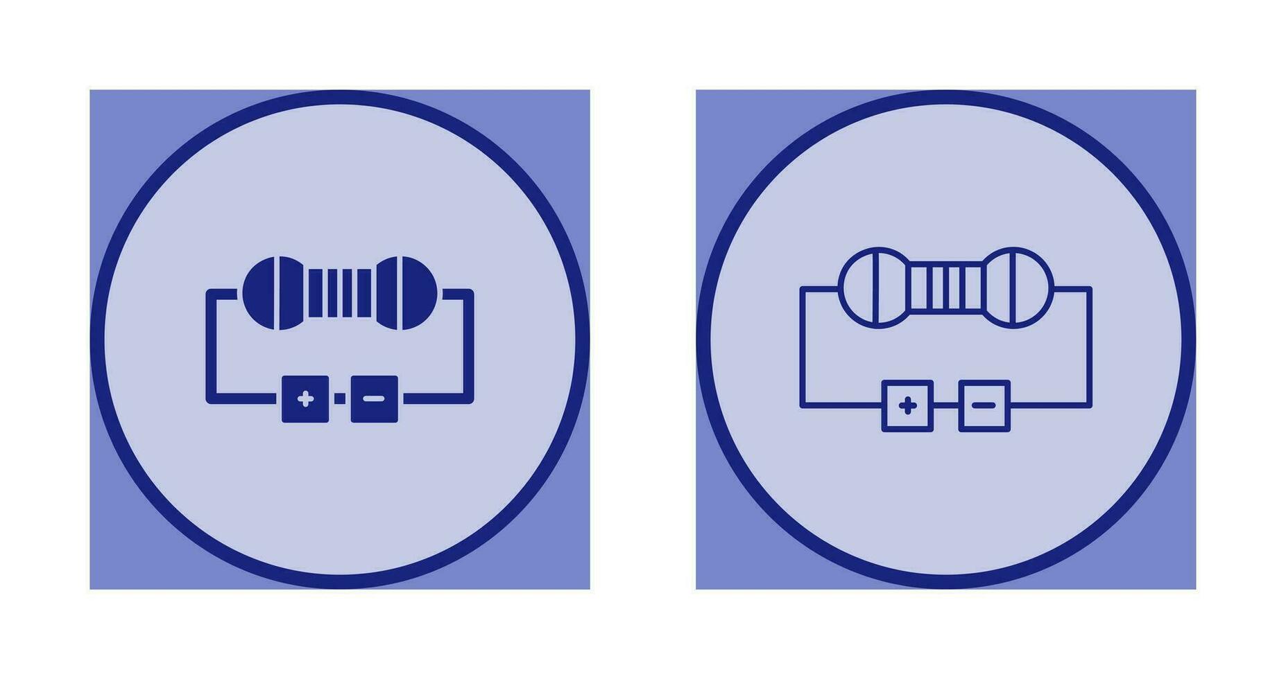 Resistor Vector Icon