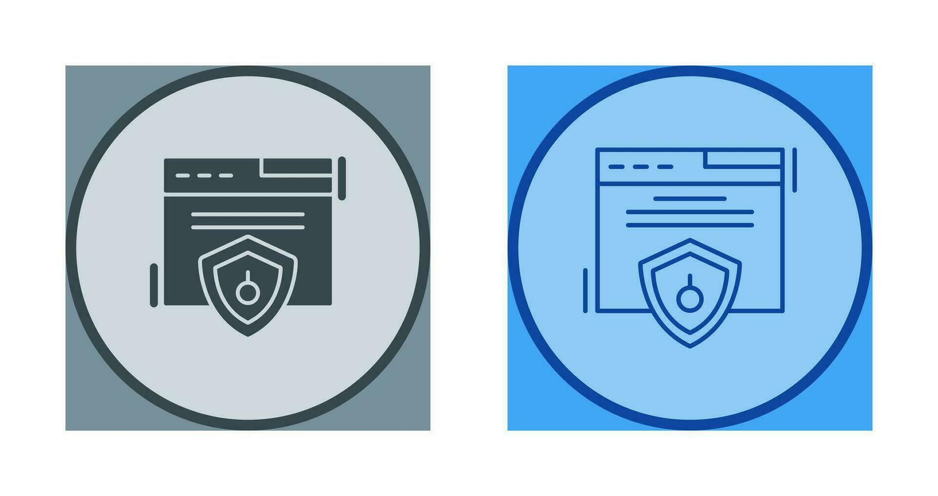 Web Security Vector Icon